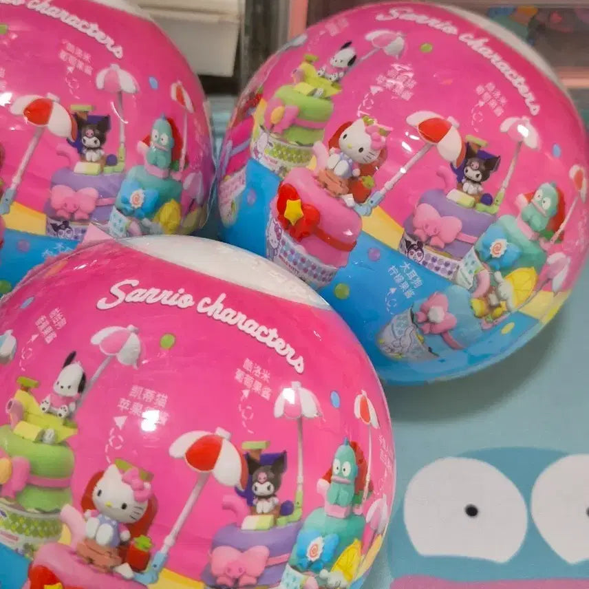 [BUNJANG] Sanrio Parasol Beads Gacha (My Melody/Cinnamoroll) / 산리오 파라솔 비즈 가챠 (마멜/시나)