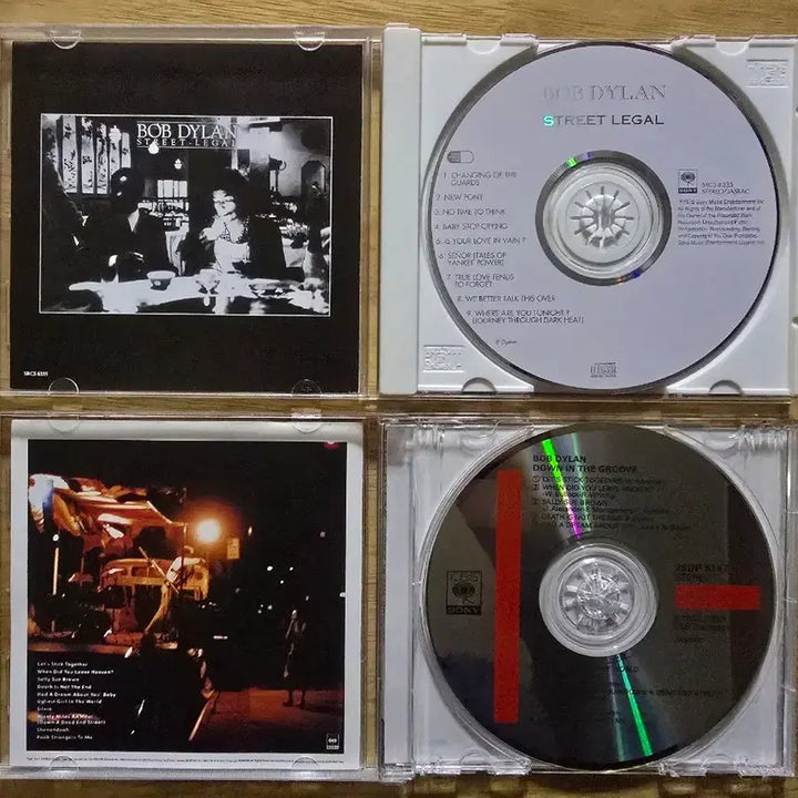 [BUNJANG] Bob Dylan Album CD (2 Items) / CD 음반 Bob Dylan 밥 딜런 앨범 2장