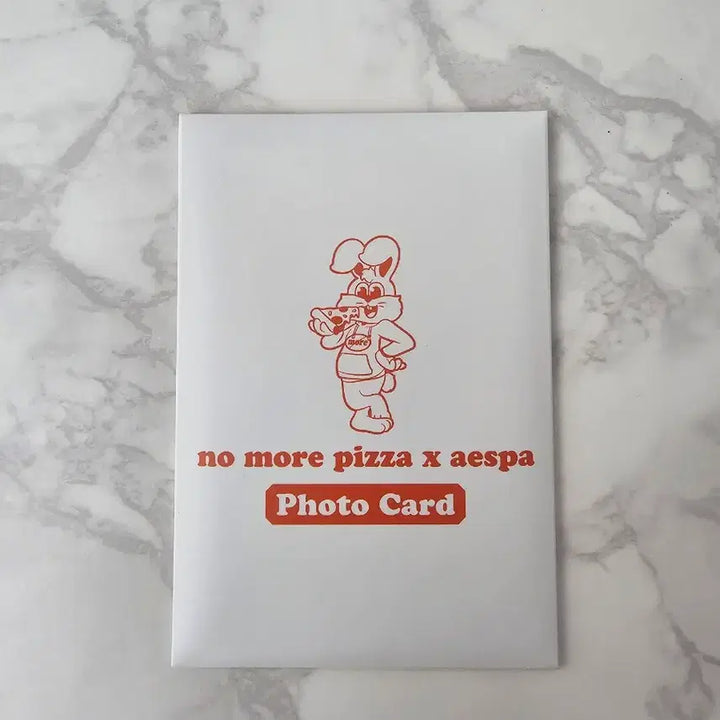 [BUNJANG] aespa No More Pizza Photocard Set / 에스파 노모어 피자 포토카드 4종 set 세트