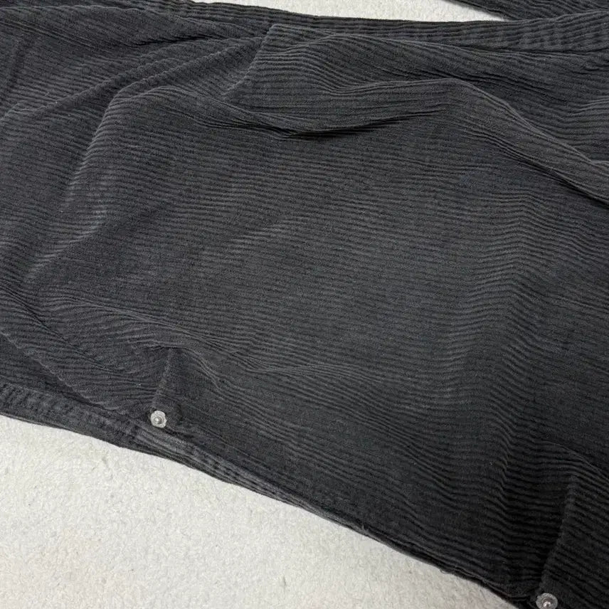 [BUNJANG] Unaller Code Black Corduroy Cargo Pants L / 어널러코드 블랙 코듀로이 카고 바지 L