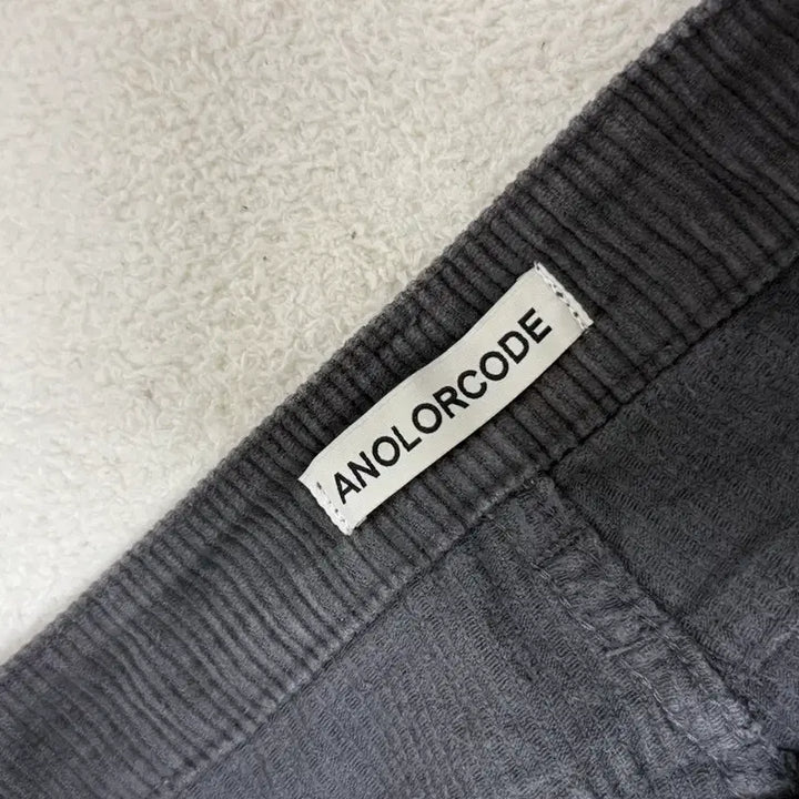 [BUNJANG] Unaller Code Black Corduroy Cargo Pants L / 어널러코드 블랙 코듀로이 카고 바지 L