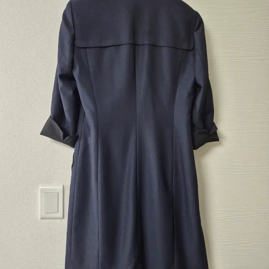 [BUNJANG] Rua Navy Trench Coat Size 66 / Rua 네이비 트렌치 코트입니다사이즈는 66