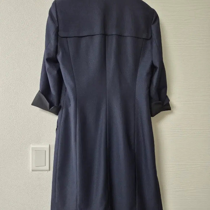 [BUNJANG] Rua Navy Trench Coat Size 66 / Rua 네이비 트렌치 코트입니다사이즈는 66