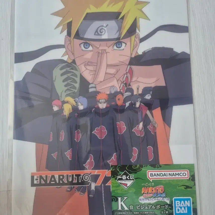 [BUNJANG] Naruto Akatsuki Itachi Visual Board / [미개봉/pvc] 나루토 비쥬얼보드 아카츠키 이타치