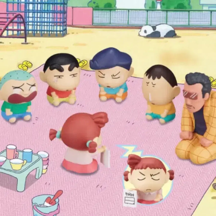 [BUNJANG] Crayon Shin-chan Real Cooking Play Gacha Figure Bundle Set / 택포 55,000 일괄 짱구 리얼소꿉놀이 가챠 피규어 6종 풀세트