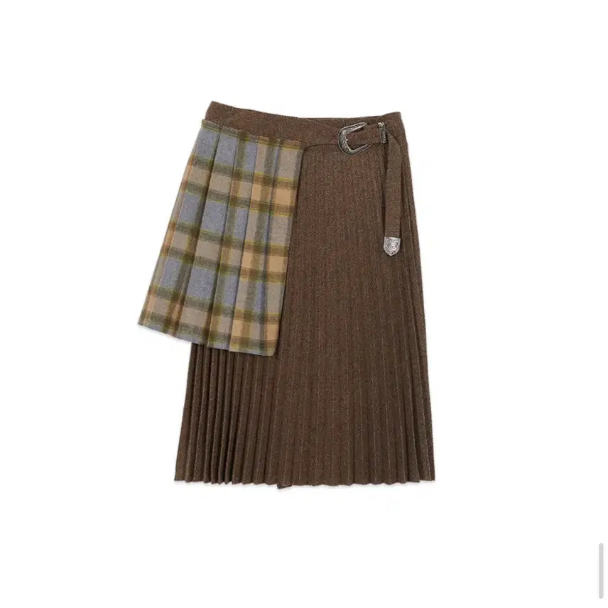 [BUNJANG] Andersson Bell Double Pleated Wrap Skirt / 앤더슨벨 랩 스커트