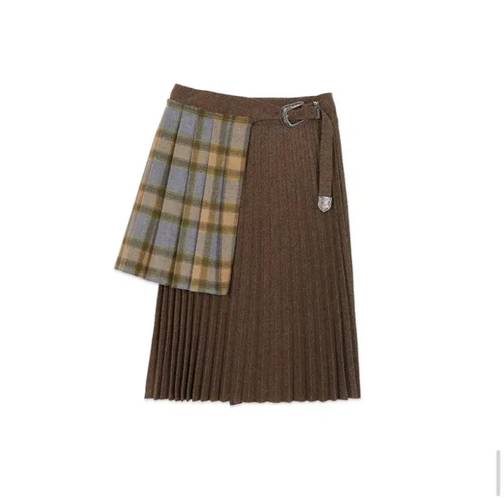[BUNJANG] Andersson Bell Double Pleated Wrap Skirt / 앤더슨벨 랩 스커트