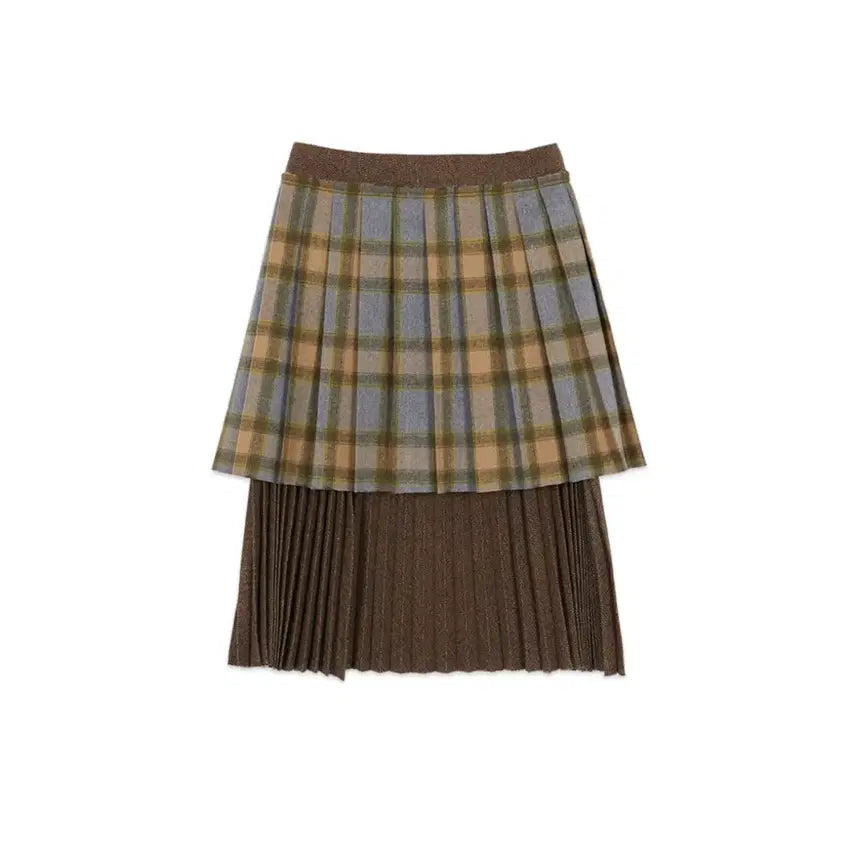 [BUNJANG] Andersson Bell Double Pleated Wrap Skirt / 앤더슨벨 랩 스커트
