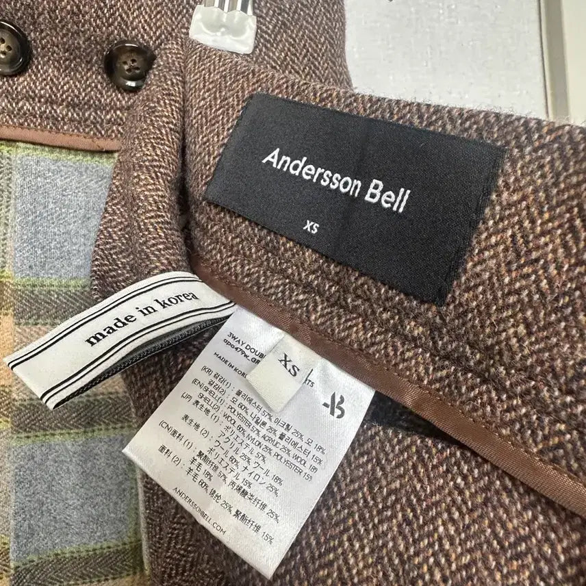 [BUNJANG] Andersson Bell Double Pleated Wrap Skirt / 앤더슨벨 랩 스커트