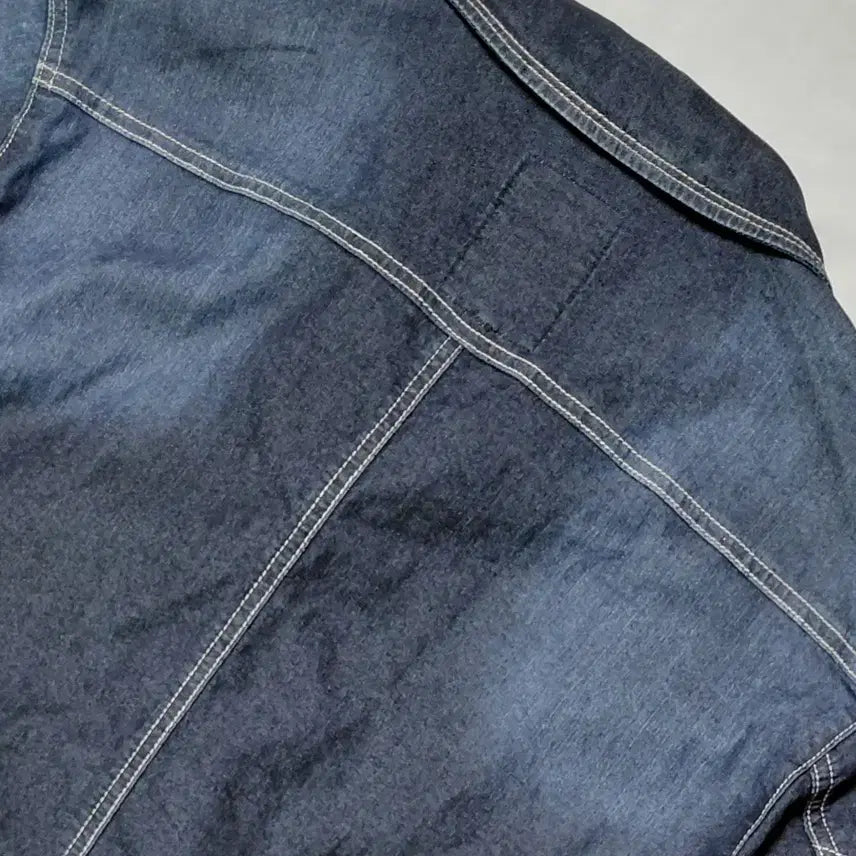 [BUNJANG] G.GROUND Deep Blue Washed Denim Trucker Jacket / [L] G.GROUND 지그라운드 딥블루 워싱 데님 트러커 자켓