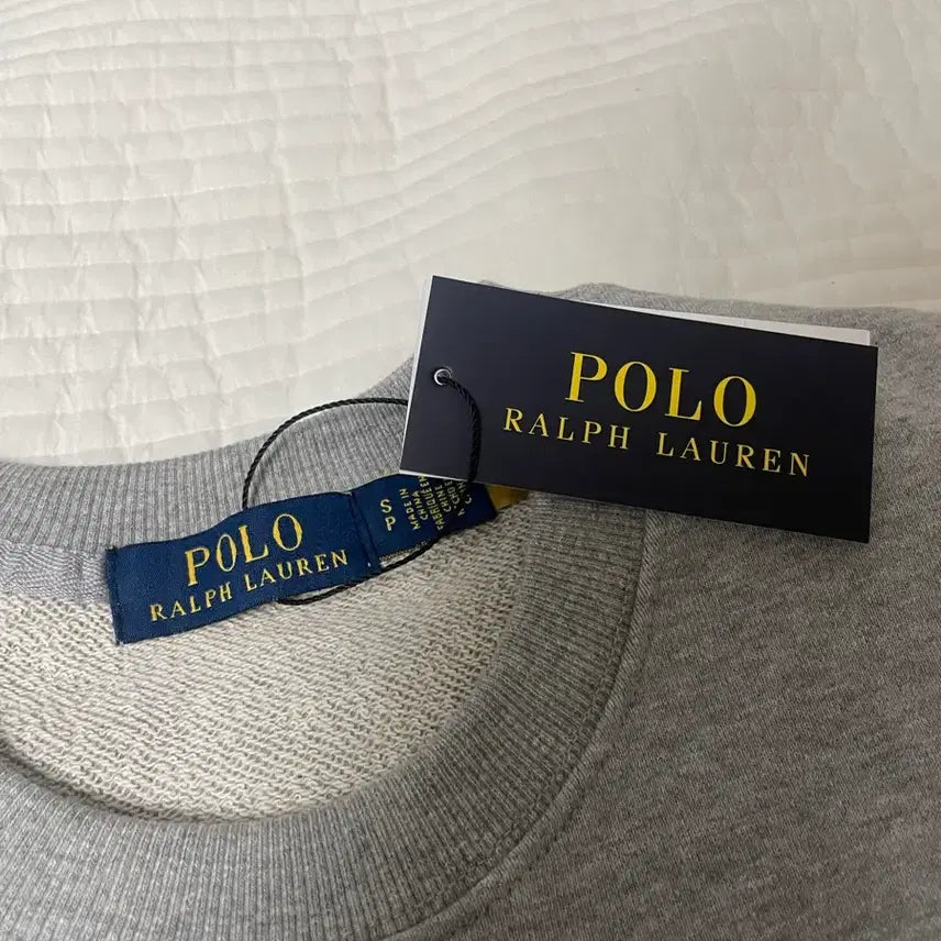 [BUNJANG] Polo Ralph Lauren Gray Sweatshirt / 폴로 랄프로텐 맨투맨 회색 S 새상품