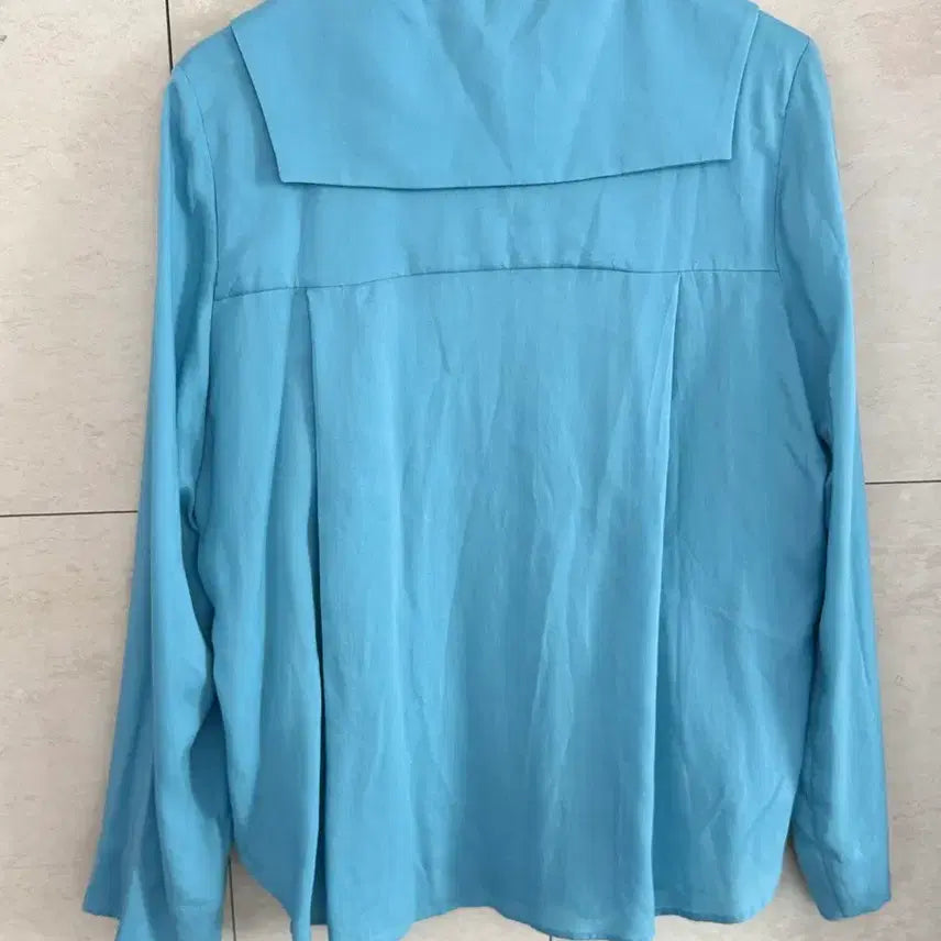 [BUNJANG] MARRON EDITION Blue Shirt / MARRON EDITION 블루 셔츠