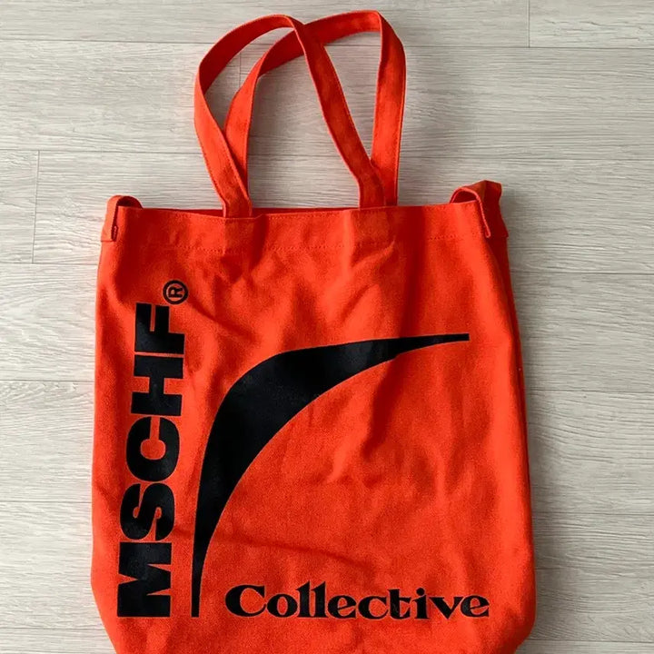 [BUNJANG] MSCHF Orange Eco Tote Bag / MSCHF 미스치프 오렌지색 에코 토트백