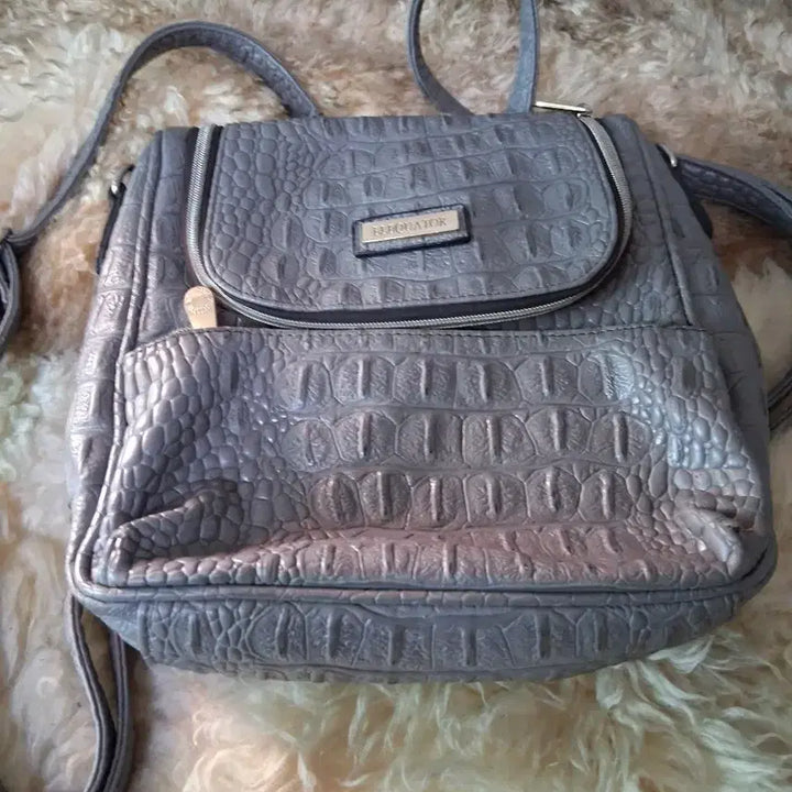 [BUNJANG] EQUATOR Grey Croker Backpack / [EQUATOR] 회색 크로커 백팩 3가지  개당