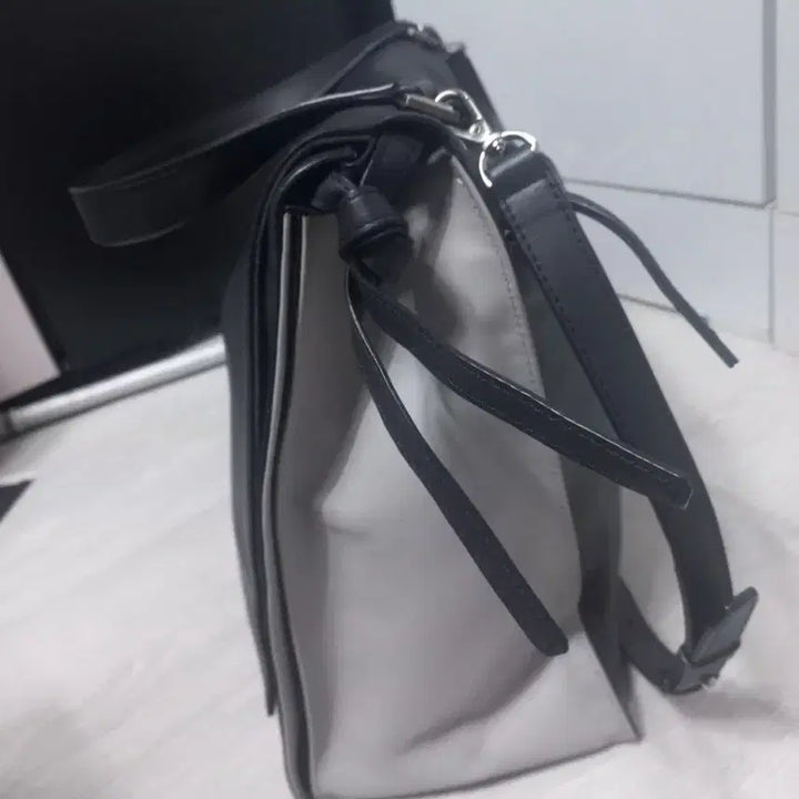 [BUNJANG] Rouge &amp; Lounge Senso Large Lambskin Tote Bag / 루즈앤라운지 센소 라지. 전지현 가방. 램스킨 빅 토트겸 숄더백