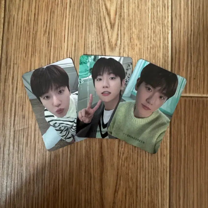 [BUNJANG] Baekhyun Bring Green Photocard / 백현 브링그린 포카 판매