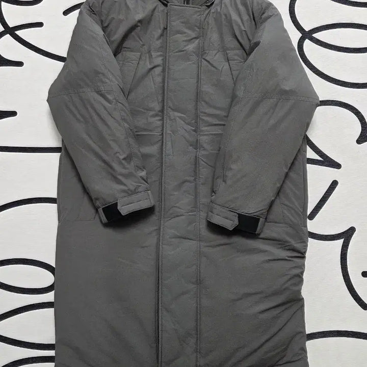 [BUNJANG] Il Corso Goose Long Down Monster Parka Khaki Gray / 일꼬르소 구스 롱 다운 몬스터 파카 카키 그레이