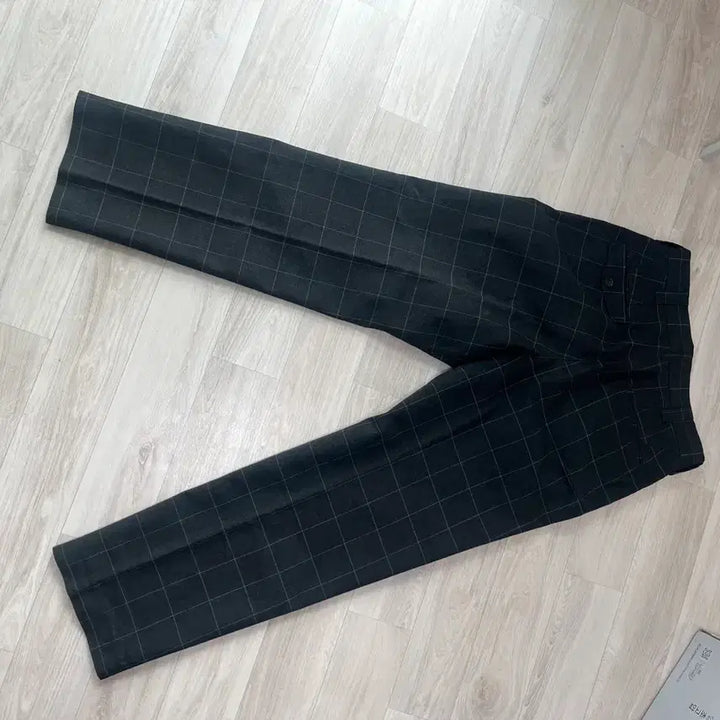 [BUNJANG] Nanamica Check Slacks Trousers / 나나미카 가을겨울용 슬랙스 바지