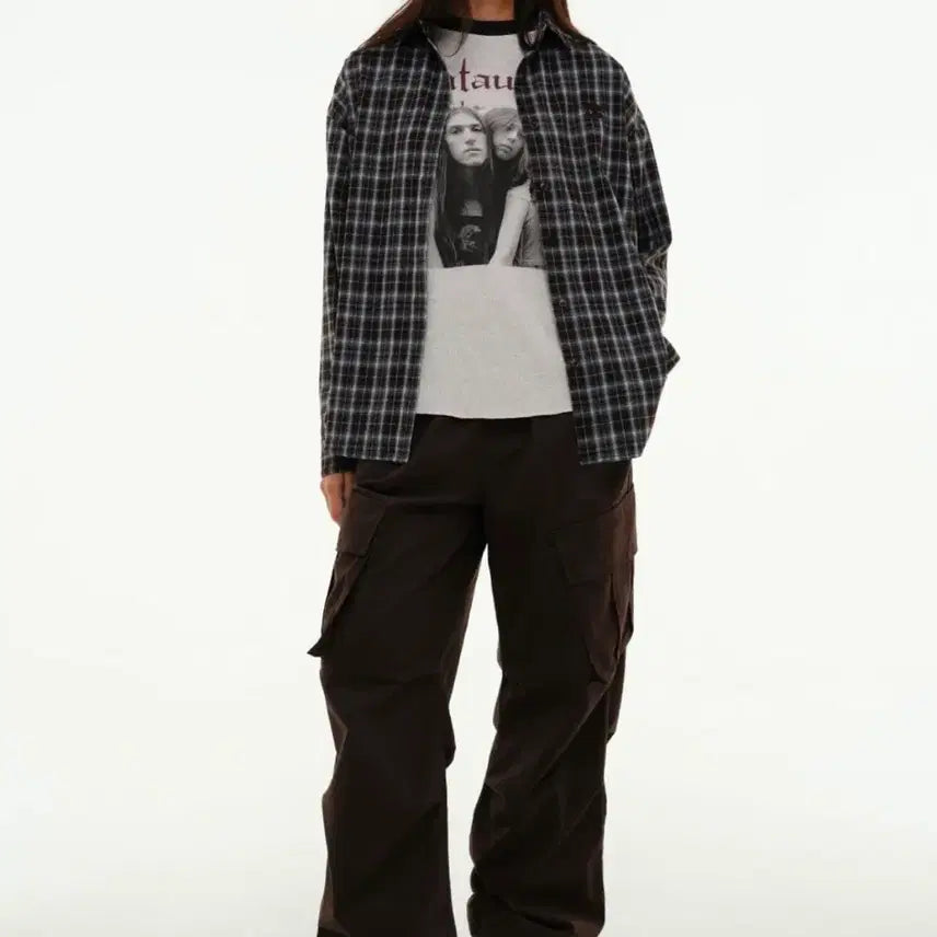 [BUNJANG] CENTAUR Oversized Tartan Check Shirt / CENTAUR 센토르 오버핏 타탄 체크셔츠