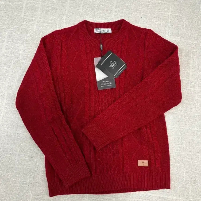 [BUNJANG] Jean-Michel Basquiat Wool Blend Knit Sweater / (새)장미쉘바스키아 울혼방니트 90