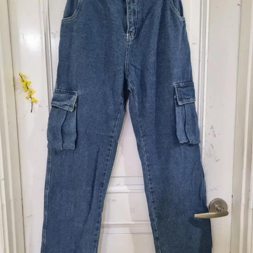 [BUNJANG] Vintage Cargo Jogger Pants / 봄 가을  빈티지  카고 밴딩  청조거통바지  새상품   허리32까지