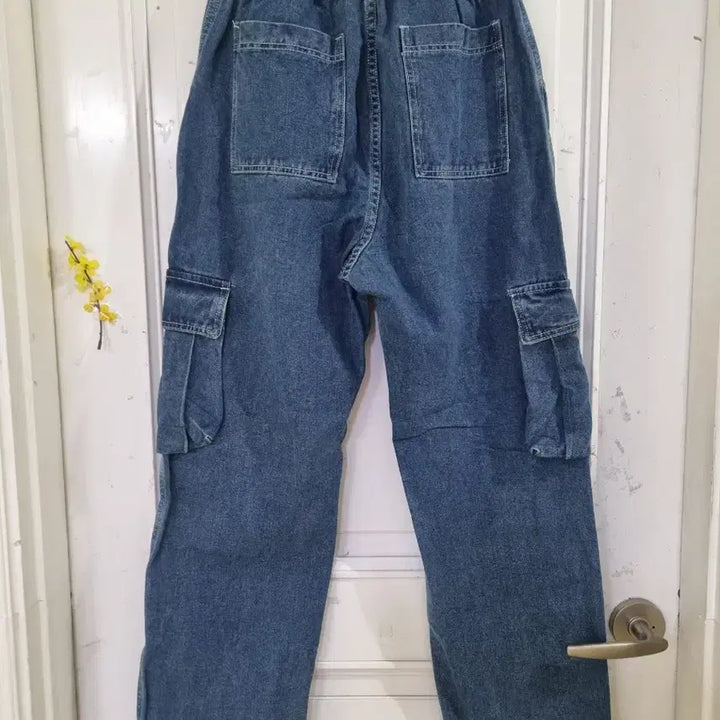 [BUNJANG] Vintage Cargo Jogger Pants / 봄 가을  빈티지  카고 밴딩  청조거통바지  새상품   허리32까지