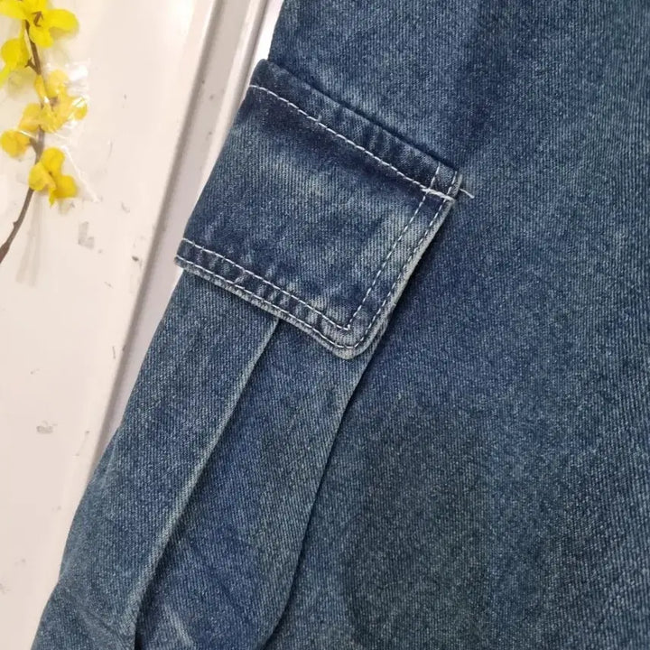[BUNJANG] Vintage Cargo Jogger Pants / 봄 가을  빈티지  카고 밴딩  청조거통바지  새상품   허리32까지