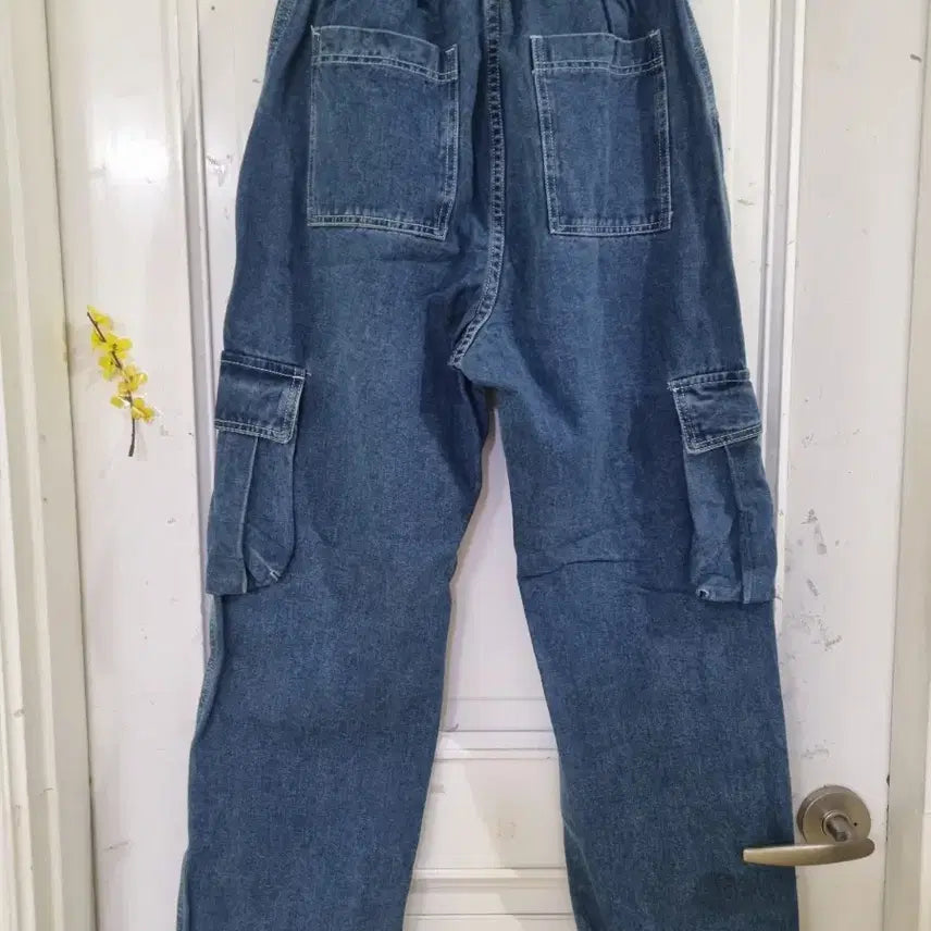 [BUNJANG] Vintage Cargo Jogger Pants / 봄 가을  빈티지  카고 밴딩  청조거통바지  새상품   허리32까지