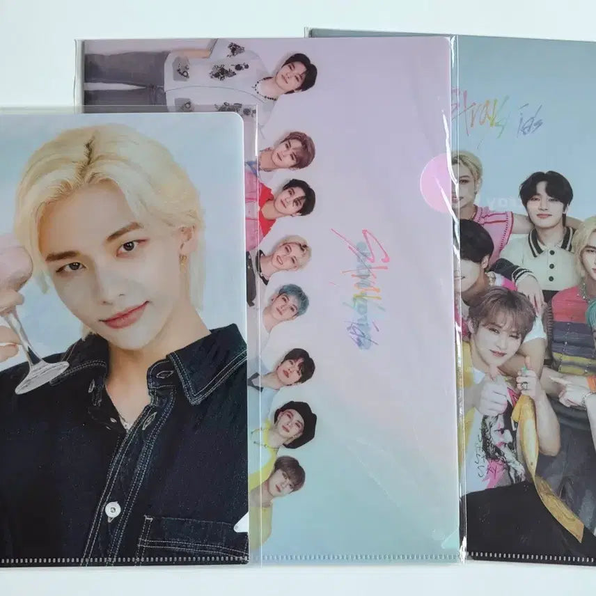 [BUNJANG] Stray Kids Hyunjin Convenience Store L-File (Sealed) / (미개봉) 스트레이키즈 일본 편의점 매거진 잡지 L자 파일 현진 일괄