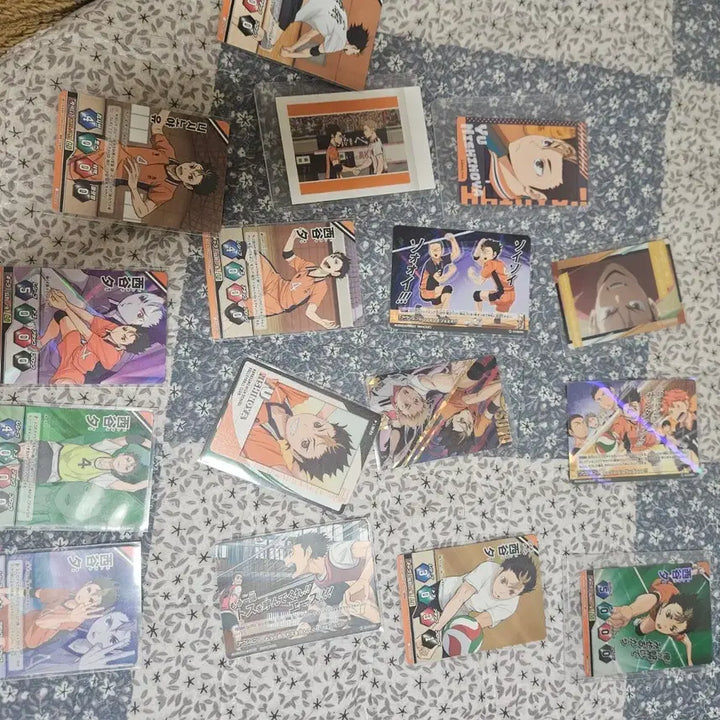 [BUNJANG] Haikyuu Nishinoya Yu Assorted Paper Goods 17 Items / 하이큐 니시노야 유 지류 17장