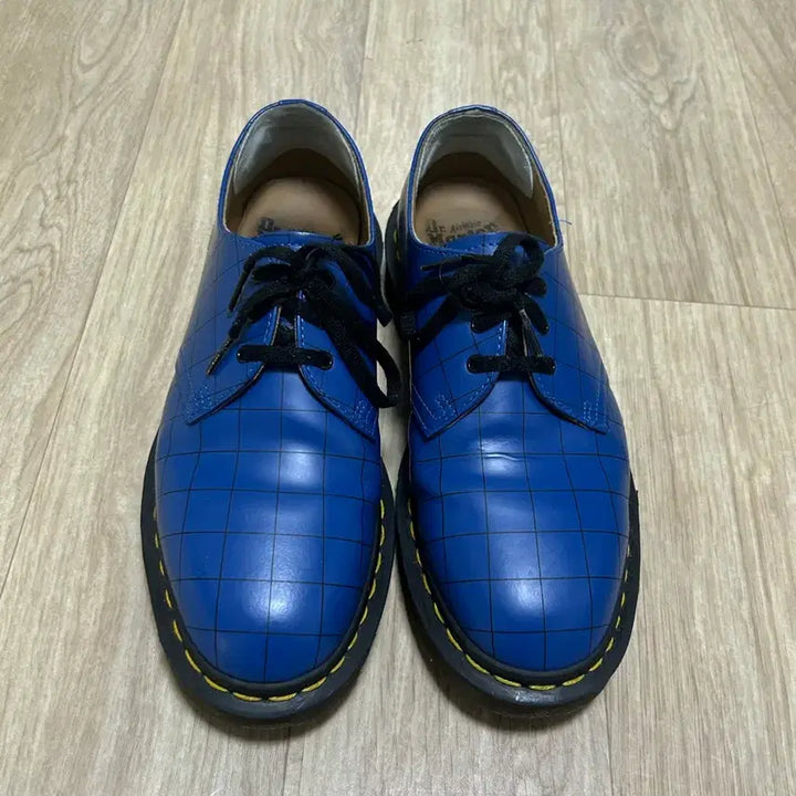 [BUNJANG] Undercover x Dr. Martens 1461 Shoes (Blue Plaid) / [250] 언더커버 닥터마틴 1461