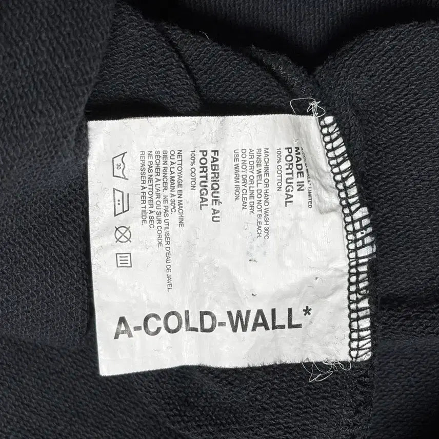 [BUNJANG] A-COLD-WALL Hoodie Black / L 어콜드월 acw 후드 블랙