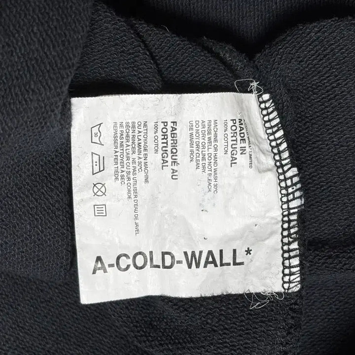 [BUNJANG] A-COLD-WALL Hoodie Black / L 어콜드월 acw 후드 블랙