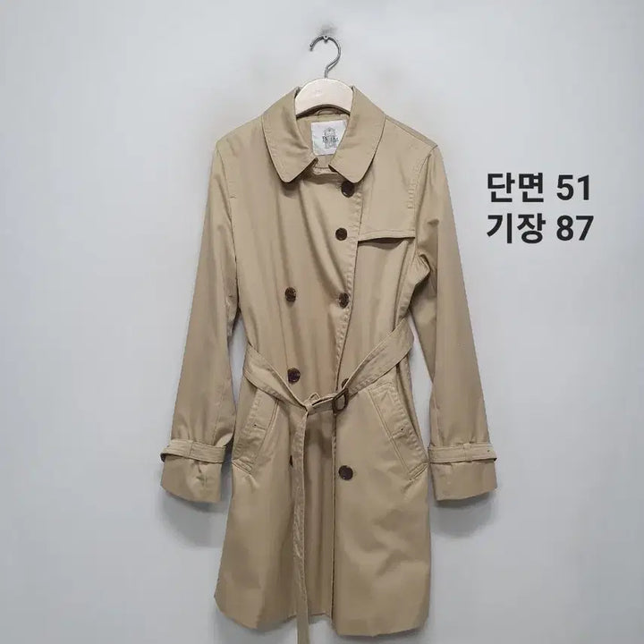 [BUNJANG] BCBG Beige Trench Coat / BCBG 베이지 트렌치 코트