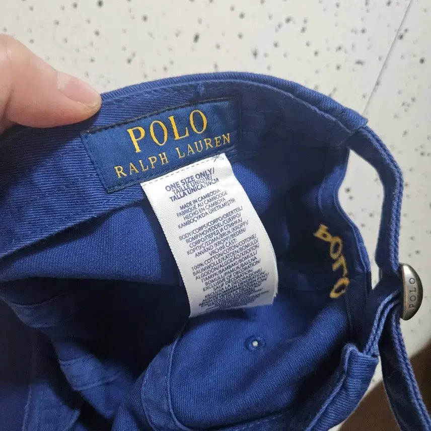 [BUNJANG] Polo Navy Ball Cap / 폴로모자