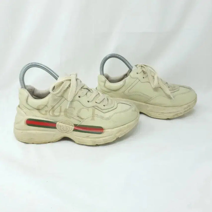 [BUNJANG] Gucci Rhyton Sneakers Ivory (Size 6) / 구찌 라이톤 스니커즈 아이보리 6 정품