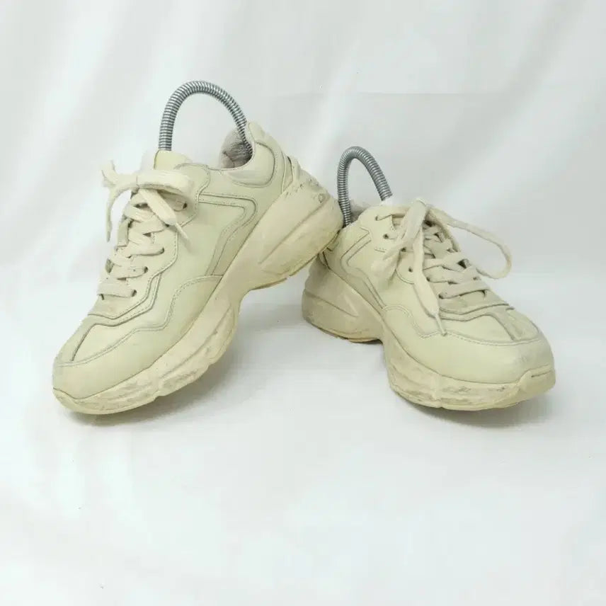 [BUNJANG] Gucci Rhyton Sneakers Ivory (Size 6) / 구찌 라이톤 스니커즈 아이보리 6 정품