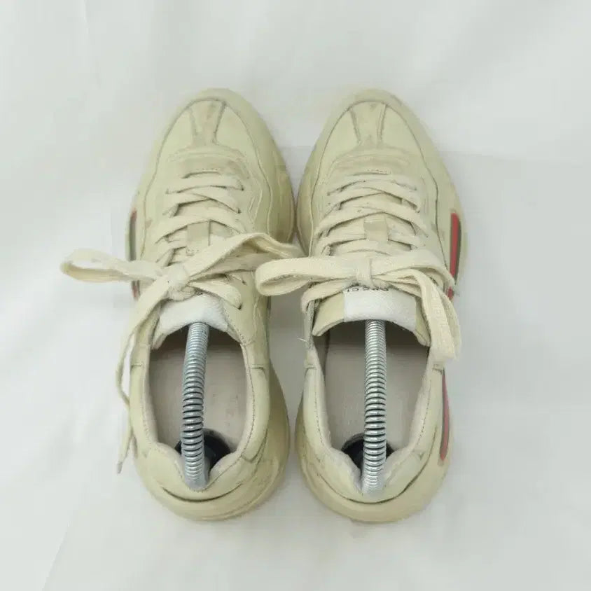 [BUNJANG] Gucci Rhyton Sneakers Ivory (Size 6) / 구찌 라이톤 스니커즈 아이보리 6 정품