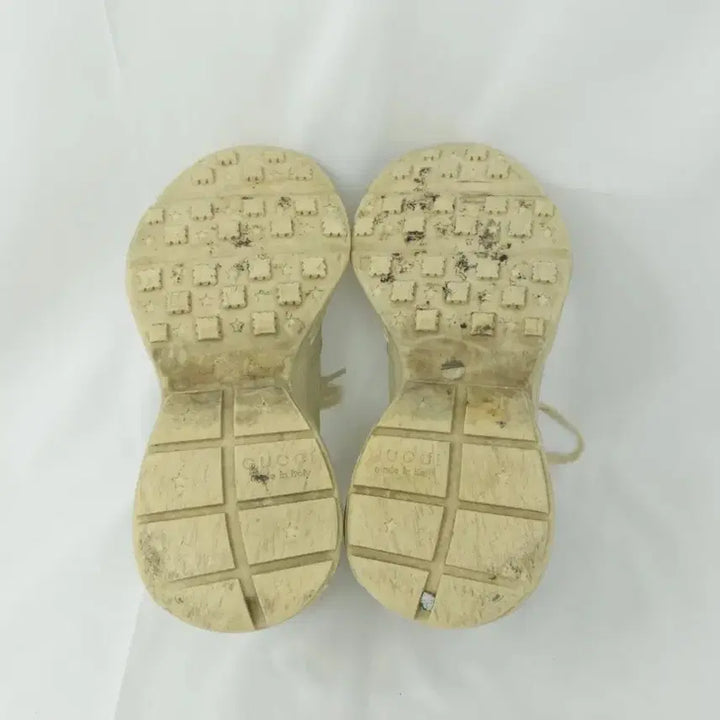 [BUNJANG] Gucci Rhyton Sneakers Ivory (Size 6) / 구찌 라이톤 스니커즈 아이보리 6 정품
