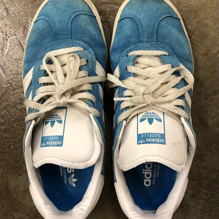 [BUNJANG] Adidas Gazelle Blue Sneakers / 아디다스 가젤 블루 235