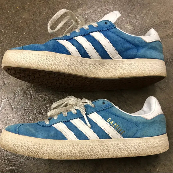 [BUNJANG] Adidas Gazelle Blue Sneakers / 아디다스 가젤 블루 235