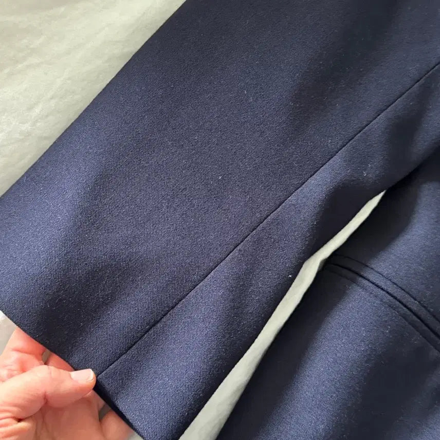[BUNJANG] RECTO Oversized Navy Jacket / 렉토 오버핏 네이비 자켓