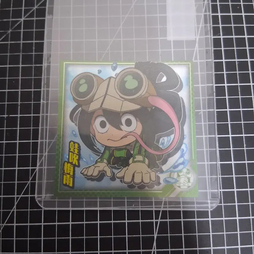 [BUNJANG] My Hero Academia Asui Tsuyu Wafer Sticker / 나히아 웨하스스티커 아스이 츠유
