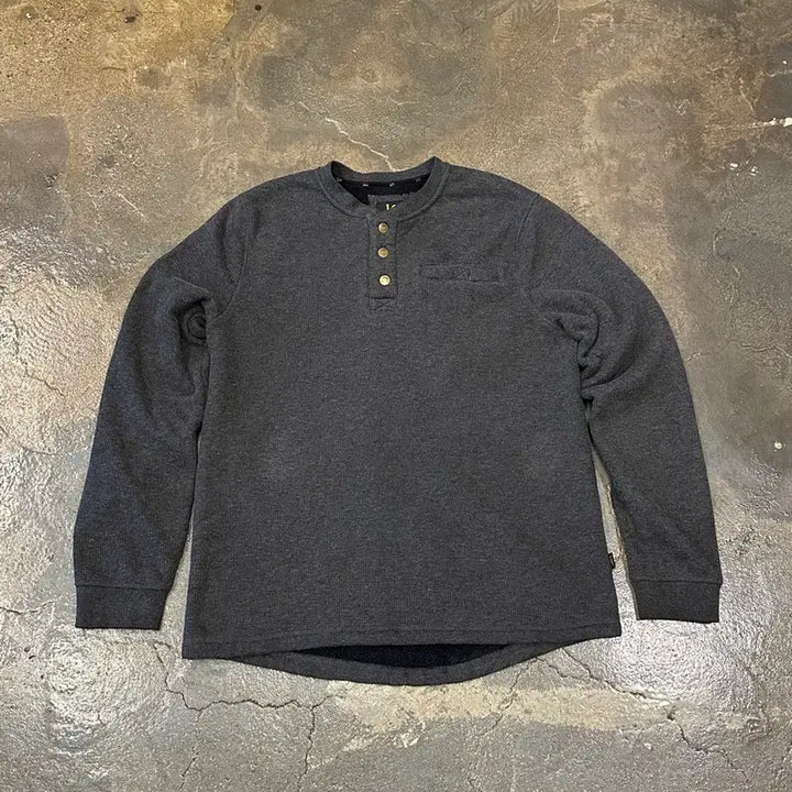 [BUNJANG] Lee Premium Select Sherpa Sweatshirt / Lee Premium Select 와플 헨리넥 쉐르파 스웻셔츠 M