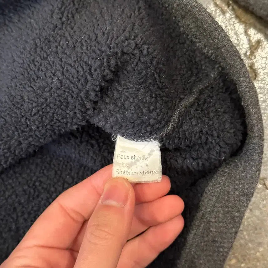 [BUNJANG] Lee Premium Select Sherpa Sweatshirt / Lee Premium Select 와플 헨리넥 쉐르파 스웻셔츠 M