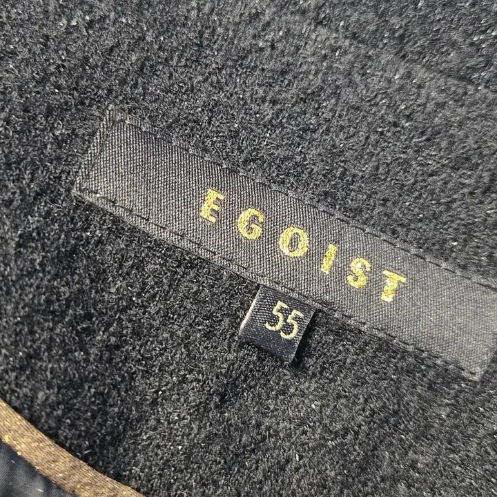 [BUNJANG] EGOIST Tweed Black Gold Button Jacket / [EGOIST] 에고이스트 트위드 블랙 금장 버튼 자켓