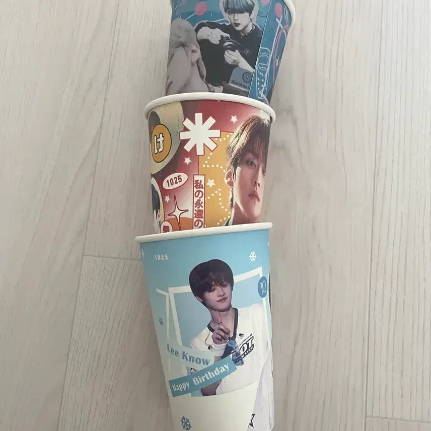 [BUNJANG] Stray Kids Lee Know Birthday Cafe Cup Holder / 스트레이키즈 리노 이민호 생일카페 생카 컵 홀더 판매