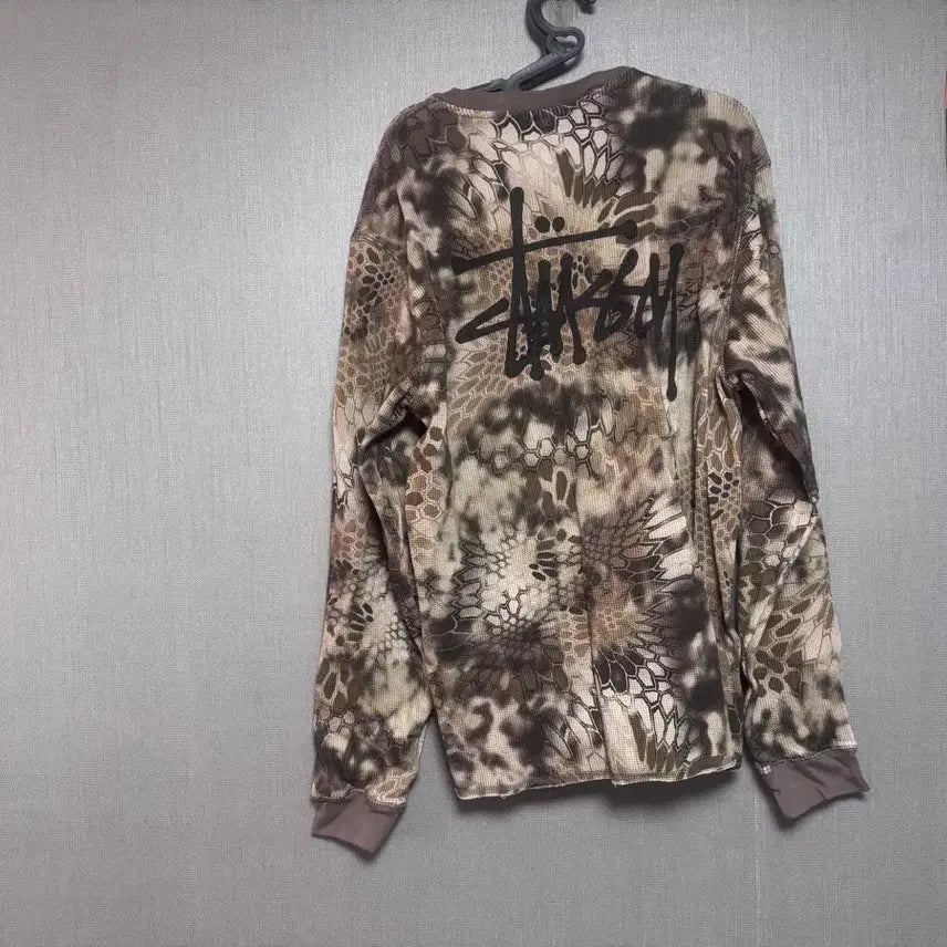 [BUNJANG] Stussy XXL Camo Long Sleeve T-shirt / 스투시 긴팔  xxl
