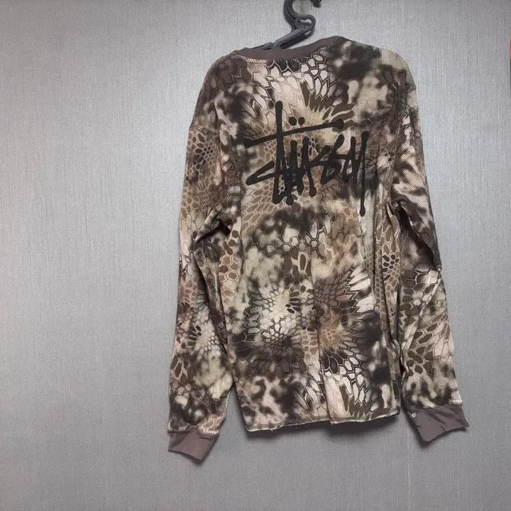 [BUNJANG] Stussy XXL Camo Long Sleeve T-shirt / 스투시 긴팔  xxl