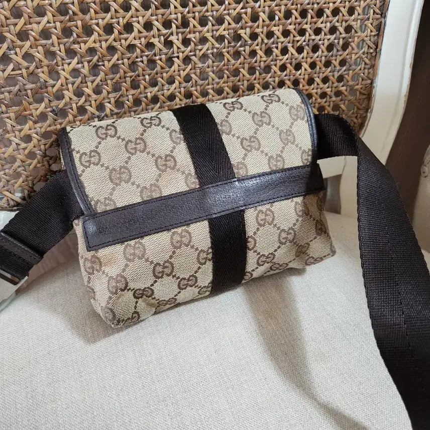 [BUNJANG] Gucci GG Logo Belt Bag / 구찌 GG 로고 힙색 벨트백